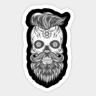 Halloween skull Sticker